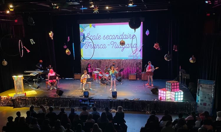 L'orchestre de l'ÉS Franco Niagara